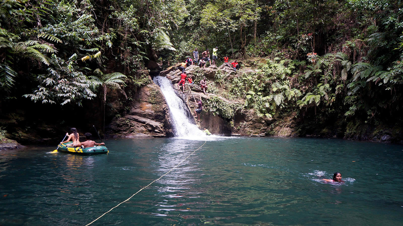 Rio Seco Waterfall Destination Trinidad and Tobago Tours, Holidays